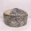 Humayun Kashmiri Stylish Cap with Hand Sozni Embroidery