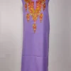 Purple Summer Cool Cotton 2pc Kashmiri Suit with Hand Aari Embroidery
