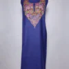 Kashmiri 2pc Suit in Dark Blue Cotton with Hand Aari Embroidery Hinaz