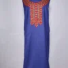 Kashmiri Dark Blue 2pc Suit in Cotton Yasmeen with Hand Aari Embroidery