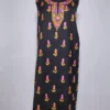 Black Kashmiri 2pc Suit Gulfam Summer Cool Cotton with Hand Aari Embroidery