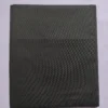 Siyah Black Unstitched Fabric for Men in Pure Linen Cotton