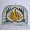 Kashmiri Handmade Namda Tea Cozy with Hand Aari Embroidery