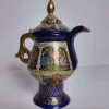 Kashmiri Dark Blue Decor Samavar in Paper Mache