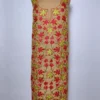 Beige 2pc Kashmiri Suit Crush Cotton Bahaar with Chinari Aari Embroidery Gulfam