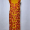 2pc Kashmiri Suit in Mustard Crush Cotton Bahaar with Chinari Aari Embroidery