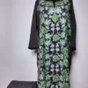 Riwayat Kashmiri Kurti Set in Black Crush Cotton with Aari Embroidery
