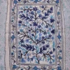 Kashmiri Namda in Wool with Hand Aari Embroidery (4x3)