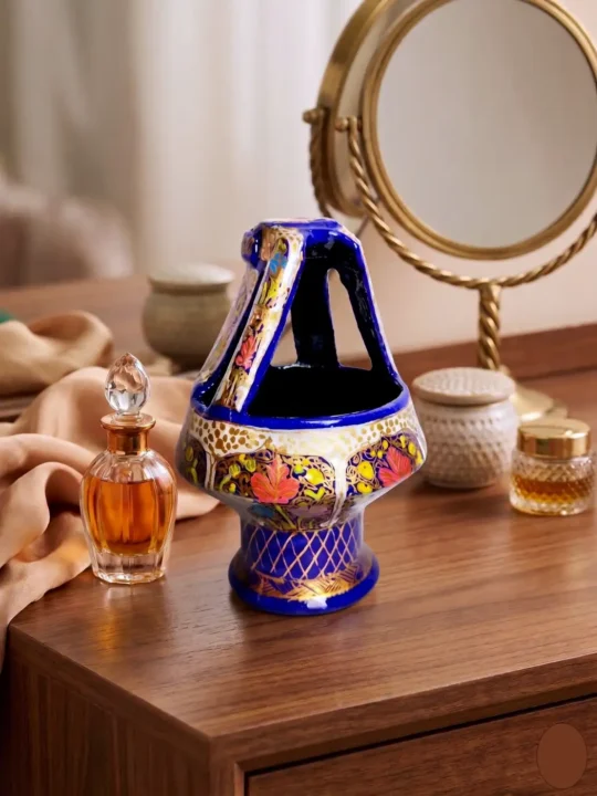 Blue Kangri in Paper Mache from Kashmir