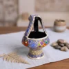 Paper Mache Kashmiri Kangri in White