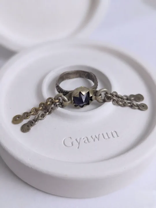 Kashmiri Vintage Ring in Silver Razdan