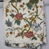 Handmade Kashmiri Crewel Fabric – Jacobean Inspired Floral Embroidery – 5 Meter Length