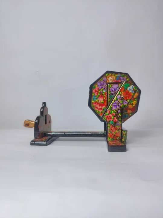 Paper Machie Charkha from Kashmir Mehkaab