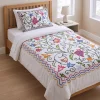 Rangrez Kashmiri Bed and Pillow Cover with Crewe Handwork