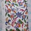 Mehfil Handmade Kashmiri Crewel Fabric | Wool Embroidery on Cotton