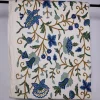 Crewel Fabric | Wardar Blue | Perfect for Curtains, Chairs, Sofas & Home Decor