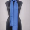 Muffler in Blue Pure Wool for both Men and Women from Kashmir