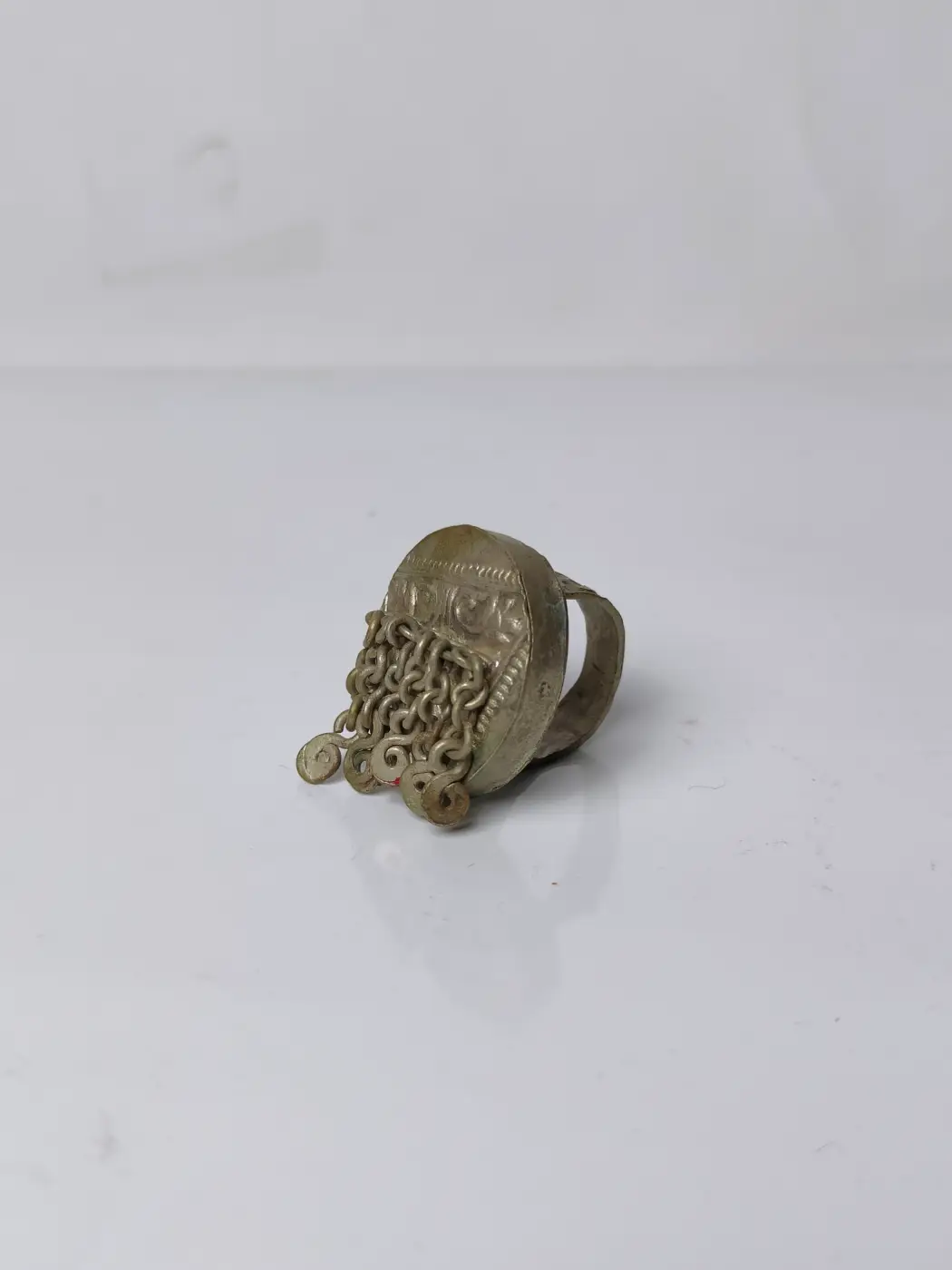 Naqsh Vintage Ring in Silver from Kashmir