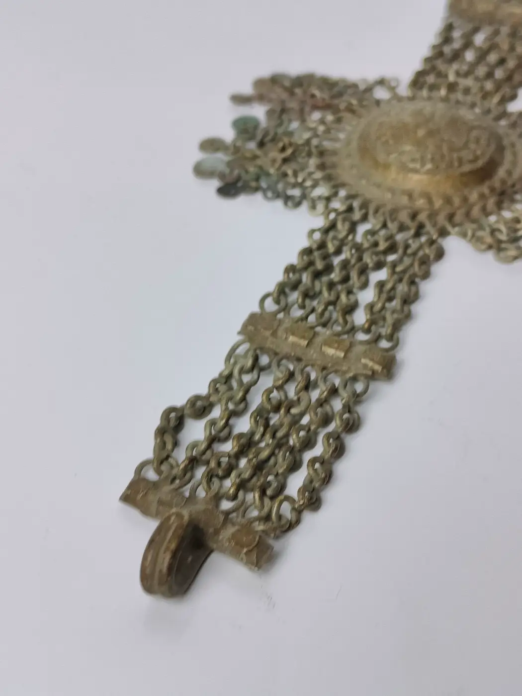 Mehwar Vintage Mangtikka | Watch Bracelet | Antique Jewelry from Kashmir - Image 2