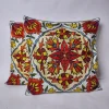 Naqsh Kashmiri Cushion Cover with Hand Chain-Stitch Embroidery | Set of 2 | 16*16