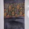 Pure Tabby Silk Saree with Hand Sozni Embroidery