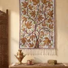 Kashmiri Wall-hanging Gulnaz with Hand Chain-stitch Work (3x2ft)