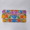 Kashmiri Grey Wallet with Aari Embroidery