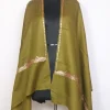 Kashmiri Toosha Stole for Women with Botte Tilla Embroidery | Kashish Olive