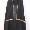 Sitara Siyah Kashmiri Toosha Stole for Women with Botte Tilla Embroidery