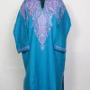 Kashmiri Mahrin Cashmilon Pheran for Women with Front Back Aari Work