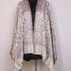 Meher Kashmiri Kani Stole for Women with Soft Multicolour Floral Motifs