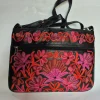 Gulmarg Kashmiri Sling Bag in Leather Aari Embroidery Floral Design