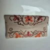 Kashmiri Pure Leather Sartaaj Wallet with Aari Embroidery