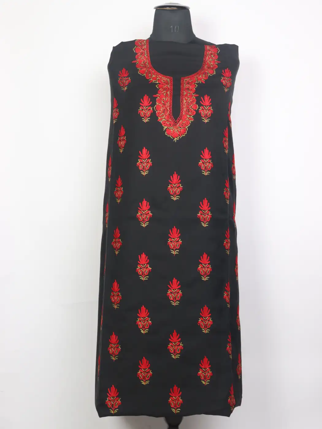 Nazakat Kashmiri 2pc Suit for Women | Summer Cool Cotton with Hand Aari Booti Work