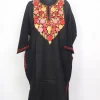 Kashmiri Black Cashmilon Pheran for Women with Aari Embroidery – Alamzeb
