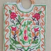 Naaz Kashmiri Bag Hand Embroidered With Wooden Ring Handle