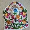 Kashmiri Hand Embroidered Crewel Bag Safa Gul with Rangin Posh Naqsh