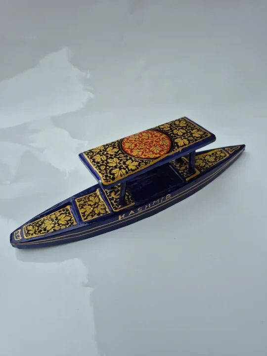 Kashmiri Sharanz-fall Paper Machie Shikara Boat