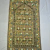 Kashmiri Olive Prayer Mat with Aari Embroidery