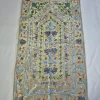 Kashmiri Beige Prayer Mat Khaas with  Aari Embroidery