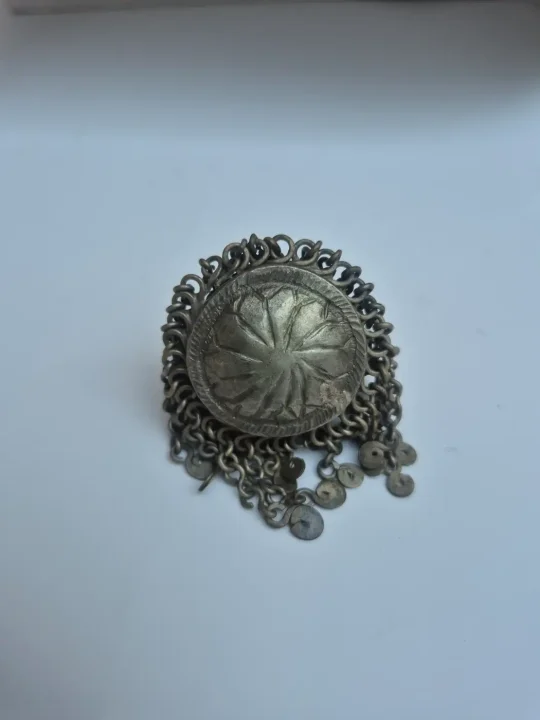 Kashmiri Handmade Ring | Vintage Angoothi or Waeej Naqsh Traditional Style
