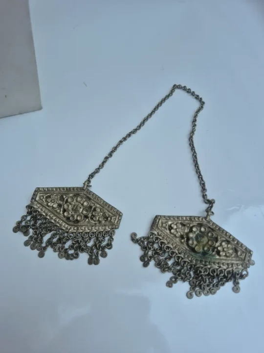 Kashmiri Athoor | Vintage Hair Pin | Handmade Traditional Hair Jewellery - Image 3