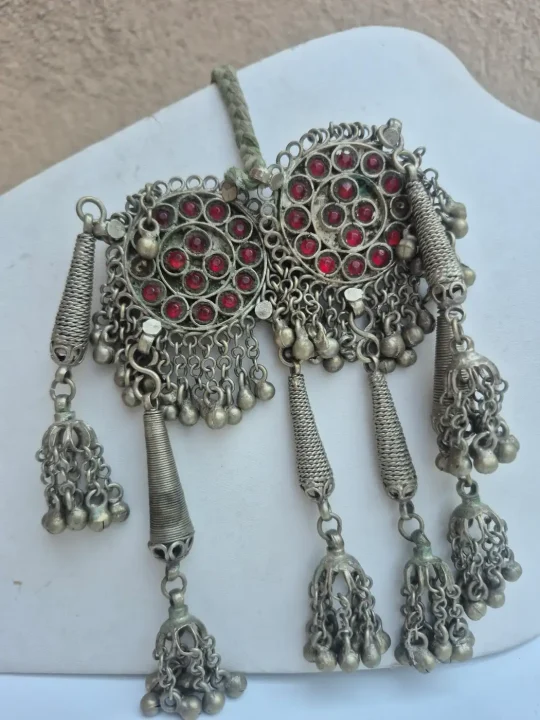 Kashmiri Parandha Jewellery for Hair | Handmade Traditional Hair Ornament
