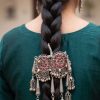 Kashmiri Parandha Jewellery for Hair | Handmade Traditional Hair Ornament