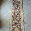 Kashmiri Hand Embroidered Floral Tree Namda Runner | 6x2 ft