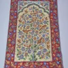 Handmade Kashmiri Rug In Silk Thread Chain Stitch | Jazaib | 4x2.5Ft