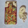 Aqila Kashmiri Cream White Mobile And Card Sling Bag with Aari Embroidery
