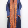 Arjumand Long Silk Aari Work Kashmiri Coat