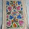 Gulrang Hand Embroidered Wool Rug – Traditional Kashmiri Floral Design | 3 × 2 ft
