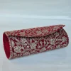 Javeria Red Kashmiri Clutch Bag with Botte Tilla Work